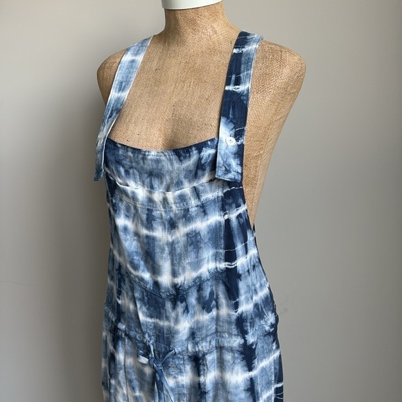 Anthropologie - CLOTH & STONE ASTA TIE DYE OVERALLS Medium NEW! - Picture 9 of 10